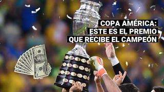 ¿Qué se lleva el campeón de la Copa América 2021?