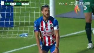 Se lamenta el ‘Rebaño’: así fue el autogol para el 1-1 en el Chivas vs. Cruz Azul [VIDEO]