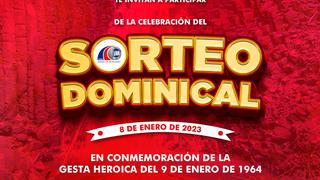Lotería Nacional de Panamá del domingo 8 de enero: ganadores del ‘Sorteo Dominical’