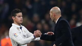 Mensaje claro: las palabras de la mujer de James sobre la relación de su esposo con Zidane