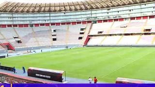 Perú vs. Paraguay: Así luce el campo del Estadio Nacional a horas del partido por Eliminatorias