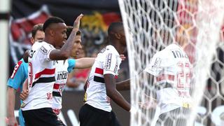 Con asistencia de Cueva: Sao Paulo volvió al triunfo ante Vitoria por el Brasileirao