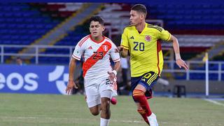 Colombia vs Perú (2-1): resumen y goles del partido del Sudamericano Sub 20