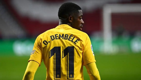 Ousmane Dembélé tiene contrato con el Barcelona hasta mediados de 2022. (Foto: AFP)