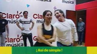 A su estilo: Pedro Troglio apoyó y bailó en el Gran Show [VIDEO]