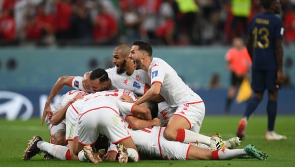 Francia vs. Túnez se vieron las caras este miércoles por el Mundial de Qatar 2022 (Foto: Getty Images).