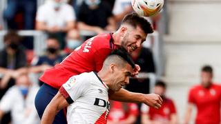 Adiós al invicto: Rayo Vallecano perdió por 1-0 ante Osasuna con Falcao por LaLiga