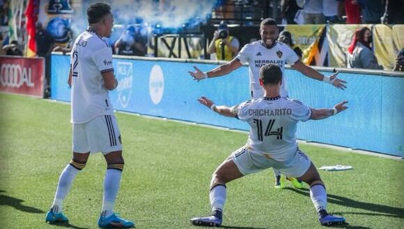 Con gol de ‘Chicharito’: LA Galaxy derrotó 2-1 a Los Ángeles FC en el Clásico del Tráfico por la MLS. (@LAGalaxy)