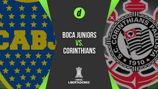 Boca vs. Corinthians por octavos de Copa Libertadores: revisa la fecha, hora y canal