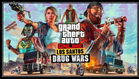 GTA Online estrena tráiler de “Los Santos Drug Wars”. (Foto: Rockstar Games)