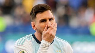 Problemas para Messi: Conmebol hizo oficial sanción para el '10' tras acusar "corrupción" en la Copa América
