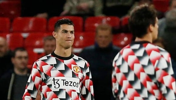 Cristiano Ronaldo fue sancionado por Manchester United. (Foto: Reuters)
