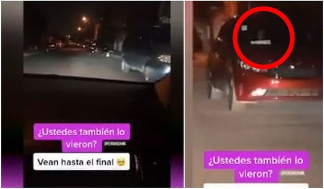 Graban a fantasma dentro de un auto en México e imágenes ya son virales. (Foto: Captura)