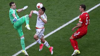 Cabezazo de Chucky Lozano con México es gol histórico en Copa Confederaciones y torneos FIFA