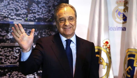 Florentino Pérez continúa en la búsqueda de más jugadores del Real Madrid. (Foto: Getty)