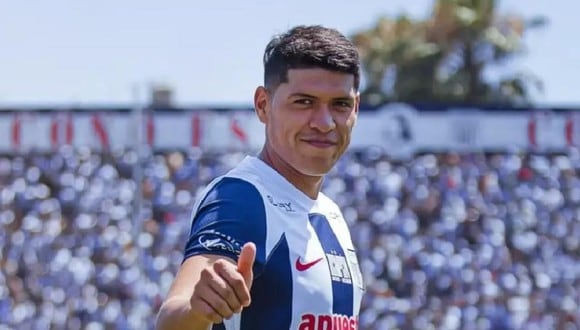 Jesús Castillo y el sueño cumplido en Alianza Lima (Foto: prensa AL)