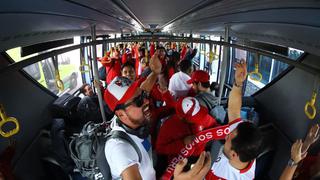 Perú en Rusia 2018: hinchas viajan felices a Saransk para alentar ante Dinamarca [FOTOS]