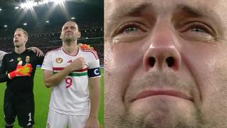 Rompió en llanto: emotivo momento de Adam Szalai en su último partido con Hungría [VIDEO]