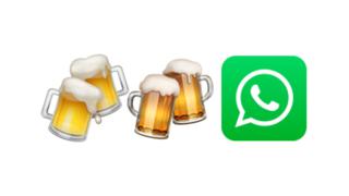 WhatsApp: descubre la historia oculta que hay detrás del emoji de las cervezas chocando 