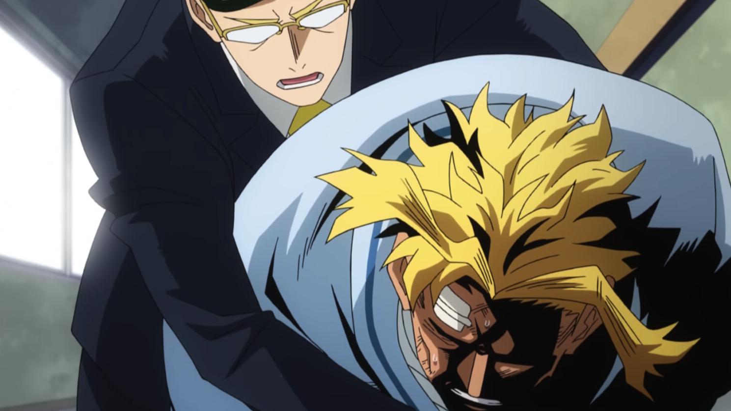 Sir Nighteye y 'All Might' han tenido una historia complicada (Foto: heroaca)