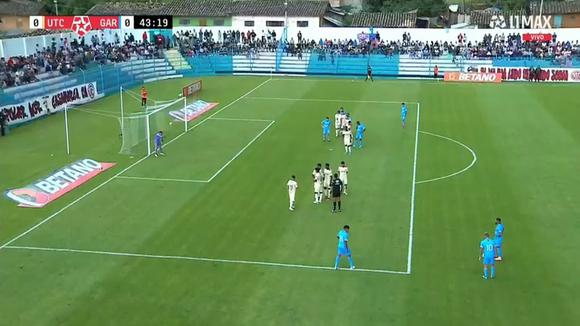 Así fue el gol de Víctor Perlaza para el 1-0 de UTC vs. Garcilaso. (Video: L1 MAX)