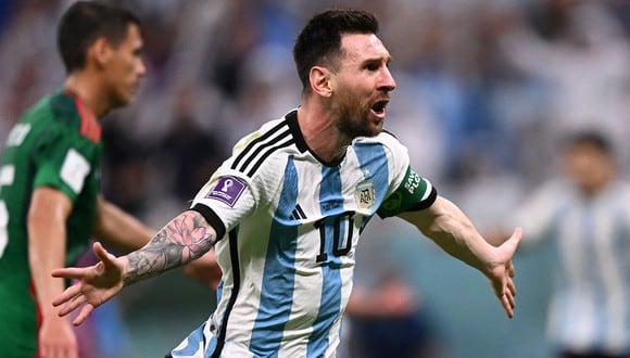 Con gol de Messi, Argentina vence 1-0 a México por la segunda fecha de grupo C. (Foto: AFP)
