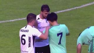 ¡'Take' tal bronca! Kubo protagonizó candente pelea entre jugadores del Real Madrid y Burgos [VIDEO]