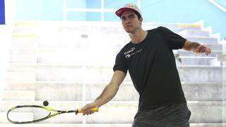 Diego Elías: "Mi meta es seguir subiendo en el ranking mundial de squash y ganar mínimo dos medallas de oro en Lima 2019"