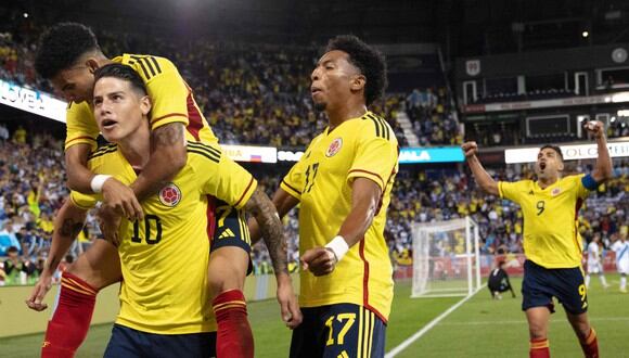Colombia impuso condiciones ante Guatemala en amistoso disputado en Nueva Jersey. (Foto: AFP)