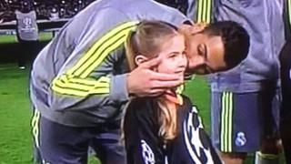 Cristiano Ronaldo tuvo lindo gesto con niña previo a duelo por Champions