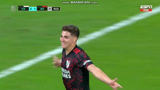 Zapatazo y a cobrar: Álvarez y su golazo para el 2-0 del River Plate vs. Central Córdoba [VIDEO]
