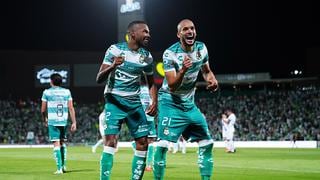 Un baile: Santos aplastó 3-0 a Puebla y tiene pie y medie en la final de la Liguilla MX 2021