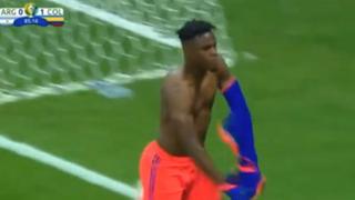 ¡La empezó él y la terminó él! El golazo de Duvan Zapata para el 2-0 de Colombia ante Argentina [VIDEO]