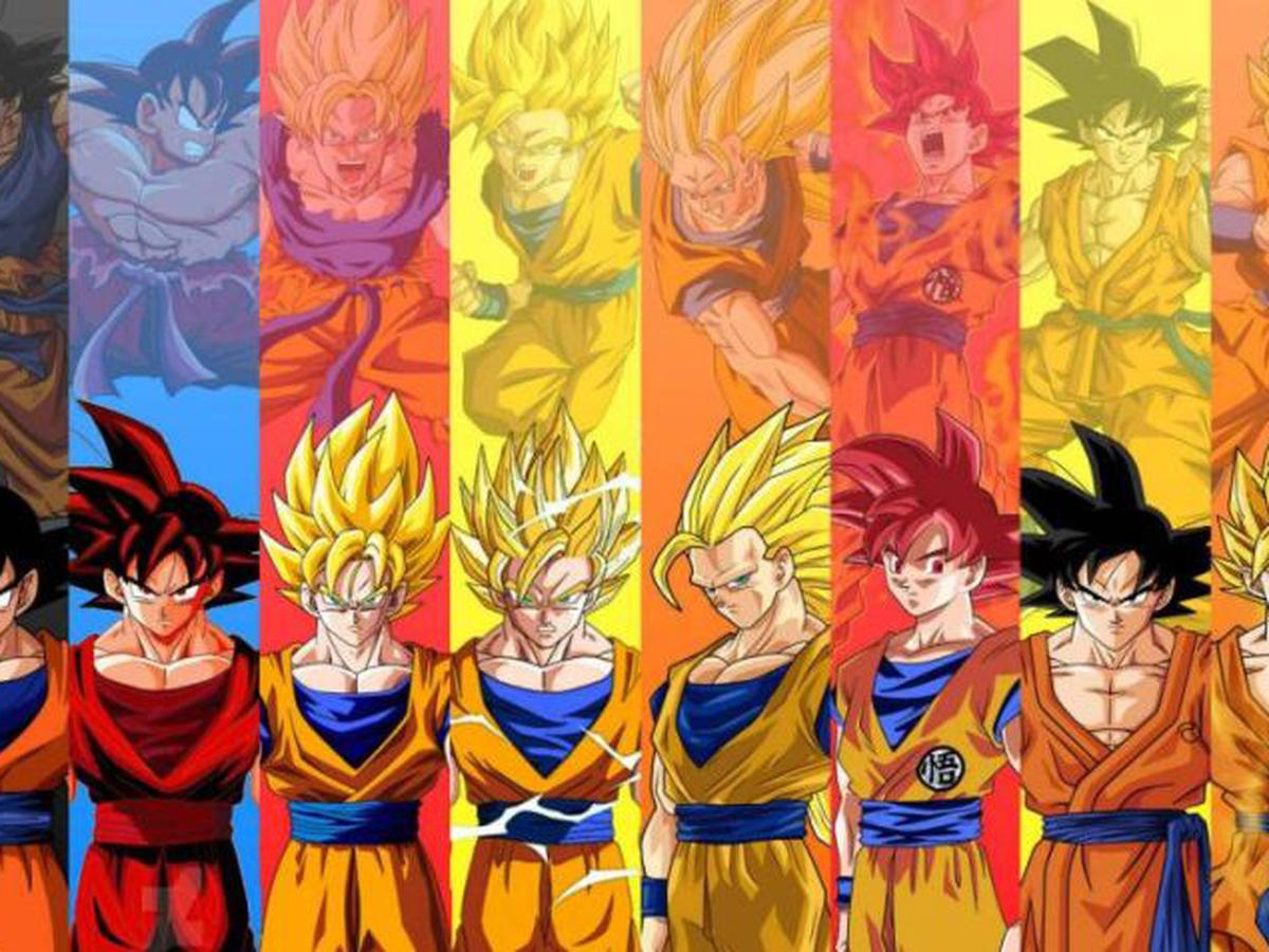 Dragon Ball Super | Todas las transformaciones de Goku compiladas en un  solo dibujo | DBS | México | DEPOR-PLAY | DEPOR