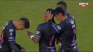 Al cierre del primer tiempo: Jhon Sánchez colocó el 1-0 para  I. del Valle frente a Universitario [VIDEO] 