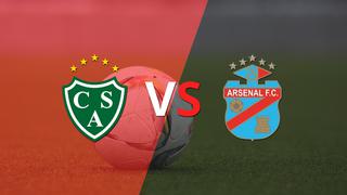 Victoria parcial para Sarmiento sobre Arsenal en el estadio Eva Perón