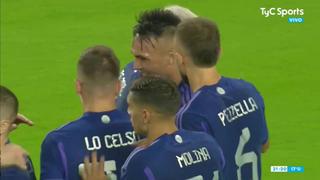 Exhibición de fútbol: gol de Martínez tras jugada de Messi para el 1-0 de Argentina vs. Honduras [VIDEO]