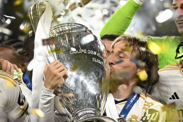 Luka Modric ganó su sexta Champions League. (Foto: AFP)