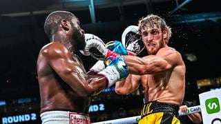 Mayweather - Paul se enfrentaron en el Hard Rock Stadium y no hubo ganador