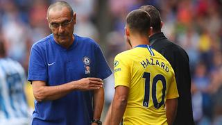 Ahora sí, se pudrió todo: la dura respuesta de Hazard a Sarri que marca su partida al Real Madrid