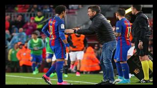 Asistente de Luis Enrique a Neymar: "Como sigas así, vas a acabar igual que Ronaldinho"