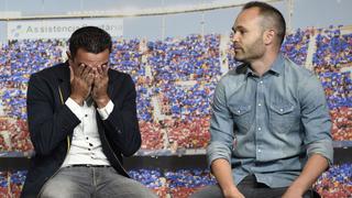 Sería para llorar... de la felicidad: Iniesta no descartó hacer dupla con Xavi Hernández en el comando técnico azulgrana 