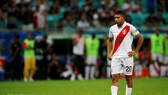 Edison Flores marcó el gol de la clasificación de Perú a semifinales de la Copa América 2019. (Foto: Reuters)