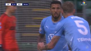 La clavó en el ángulo: así fue el golazo de Sergio Peña con Malmö en Suecia [VIDEO]