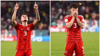Lágrimas de emoción: la reacción de Neco Williams tras debut con Gales en el Mundial