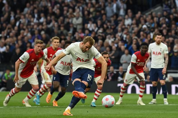 Arsenal y Tottenham se enfrentan en Emirates Stadium por el derbi del norte de la Premier League (Foto: AFP)