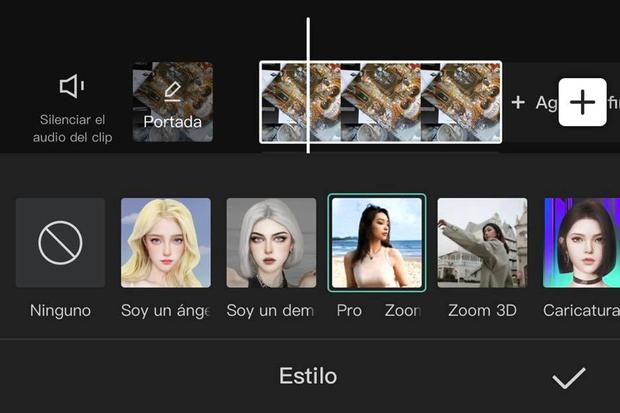 Вот как вы можете выбрать эффект «Zoom 3D Pro» для своих видео в TikTok.  (Фото: MAG)