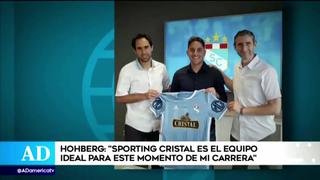 Alejandro Hohberg fue presentado como flamante refuerzo de Sporting Cristal