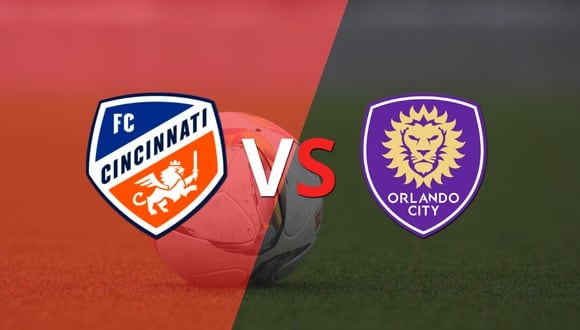 Termina el primer tiempo con una victoria para Orlando City SC vs FC Cincinnati por 1-0