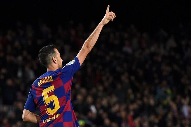 Sergio Busquets. (Foto: AFP)